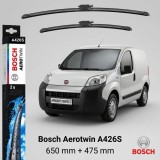 Cumpara ieftin Ștergătoare Fiat Fiorino Box Body/MPV 225 din 12.2007 | Bosch Aerotwin A426S 650/475 mm