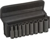 Bosch Set 9 chei tubulare 3/8&quot; adanci 7/8/10/12/13/15/16/17/19 mm - 3165140704144