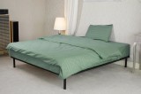 Lenjerie de pat damasc microsatinat 150x200cm (Verde)