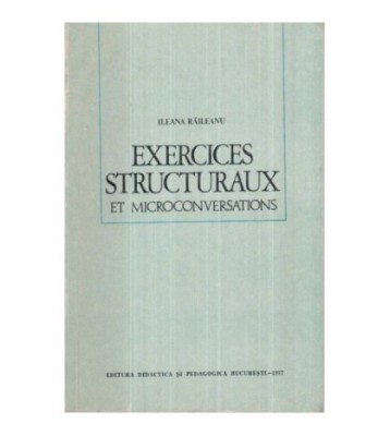 Ileana Raileanu - Exercices structuraux et microconvesations - 122186 foto