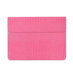 Husa laptop 13-14 din piele CanvasArtisan, roz, EL32-P01 foto
