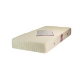 Set Saltea ortopedica, tip relaxa, Dafin Lux Ortopedic, 90x190x21cm, fermitate medie, plasa arcuri tip Bonell, fata vara-iarna, sistem de aerisire cu