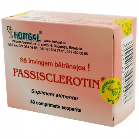 Passisclerotin Hofigal 40cpr