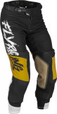 Cumpara ieftin Pantaloni Moto Off-Road Fly Racing Evolution DST L.E. Brazen, Negru/Auriu/Alb, Marime 36