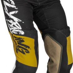 Pantaloni Moto Off-Road Fly Racing Evolution DST L.E. Brazen, Negru/Auriu/Alb, Marime 32