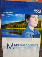 Ion Buciuman - Mari fagaduinte din Sfanta Scriptura (Editia: 2004) foto