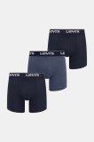 Levi&#039;s boxeri 3-pack culoarea bleumarin, 37149-1200