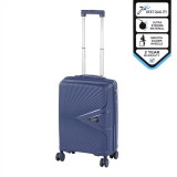 Valiză de cabină TravelLux Endure cu hard top și roți detașabile 35x55x20 cm albastru &icirc;nchis