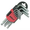Chei torx scurte t10-t50 set 9buc., crv, Dedra