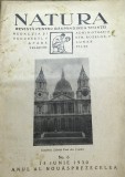 U. CRT Interbelica - Revista Natura - Nr. 6 1930