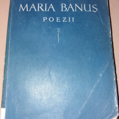 MARIA BANUS POEZII 1958 PRINCEPS !!!!