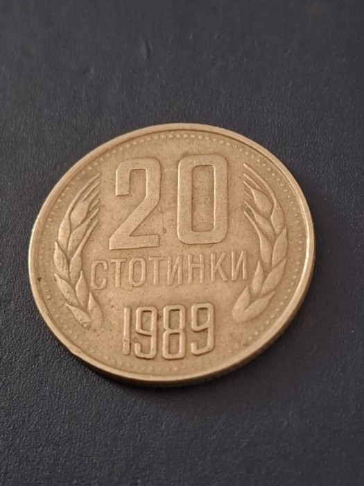 20 stotinki 1989
