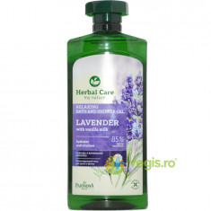 Herbal Care Gel Relaxant De Baie Si Dus Cu Lavanda Si Lapte De Vanilie 500ml