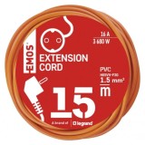 Prelungitor Emos, 1 priza, 15 m