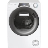 Uscator de rufe Candy Rapido Pro RPE H8A2TRE-S, Pompa de caldura, Wi-Fi, 8 kg, 14 programe, Clasa A++, alb