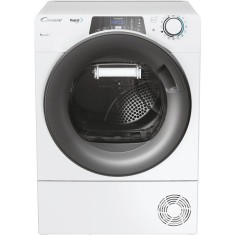 Uscator de rufe Candy Rapido Pro RPE H8A2TRE-S, Pompa de caldura, Wi-Fi, 8 kg, 14 programe, Clasa E, alb