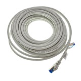 Cablu de rețea Lanberg 42728 Cat. 6A S/FTP, 2xRJ45, 15 m, alb