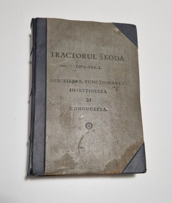 Tractorul Skoda Tip 6-ST6-L - 1940