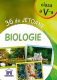 Cumpara ieftin Biologie - 36 de jetoane - Clasa a V- a