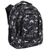 Ghiozdan ergonomic de copii pentru scoala, BackUP, 4 compartimente, model Dinozauri PLB4R114