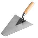 Mistrie de zidar 200 x 175 mm cu maner din lemn TOP TOOLS