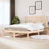 Cadru de pat, 120x200 cm, lemn masiv de pin GartenMobel Dekor, vidaXL
