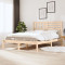 Cadru de pat dublu, 135x190 cm, lemn masiv de pin GartenMobel Dekor