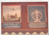 bnk cp Sighisoara - Biserica Manastirii - Picturi sec XIX - necirculata
