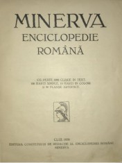 Alexandru C. Pteancu - Minerva - Enciclopedie romana - 1930 foto