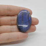 Cabochon labradorit albastru 41x25x7mm c332, Stonemania Bijou