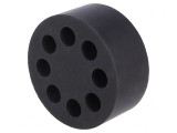 Insert Presetupă 7mm M50 IP54 Cauciuc NBR 8 Orificii