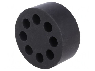 Insert Presetupă 7mm M50 IP54 Cauciuc NBR 8 Orificii foto