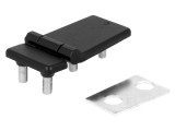 Balama Neagră din Aluminiu și Zinc 63mm