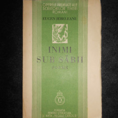 Eugen Jebeleanu - Inimi sub sabii. Poeme (1934, prima editie)