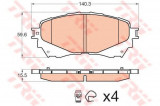 Set placute frana,frana disc MAZDA 6 Limuzina (GJ, GH) (2012 - 2016) TRW GDB3580