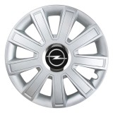 Set 4 Capace Roti, potrivite jantelor de R15, pentru Opel, model flash cromat