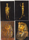 Bnk cp Arta egipteana - lot 5 carti postale, Ambele, Printata