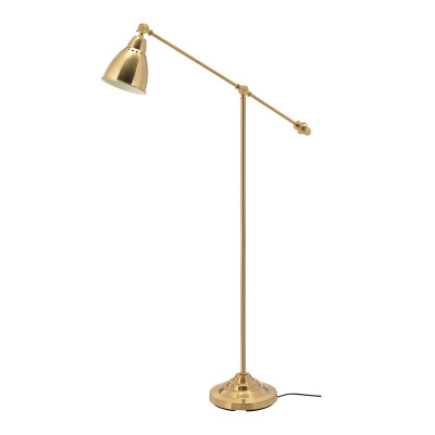 Lampadar metalic, 15 W, inaltime 146 cm, Auriu foto