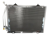 Condensator climatizare Mercedes Clasa C (W202, S202), 09.1997-03.2001, motor 2.2 CDI, 92 kw diesel, cutie manuala, C220 CDI;, full aluminiu brazat,, SRLine