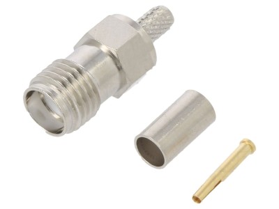Conector SMA mamă 50&amp;Omega; PTFE foto