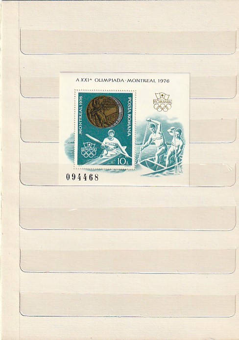 MEDALII OLIMPICE J.O. DE VARA MONTREAL COLITA DANTELATA ( LP 924 ) 1976