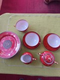 Set de ceai/cafea, de colectie, portelan Nipon Takusei