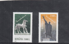 ROMANIA 2004 LP 1657 IDEL IANCHELEVICI EMISIUNE ROMANIA-BELGIA SERIE MNH foto