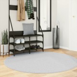 VidaXL Covor HUARTE, fir scurt, moale și lavabil, gri, &Oslash; 160 cm