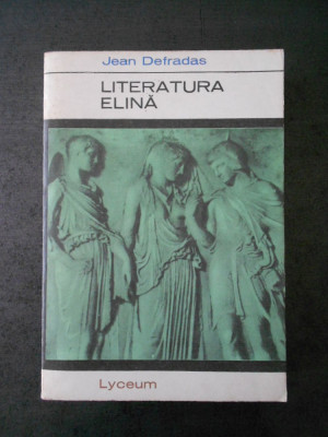 JEAN DEFRADAS - LITERATURA ELINA foto