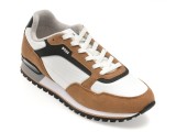 Cumpara ieftin Pantofi sport BOSS albi, 3221, din piele ecologica
