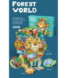 Puzzle pentru Copii Leu 200 de Piese Africa