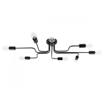Candelabru VECTOR 8 negru, Sollux Lighting foto