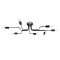 Candelabru VECTOR 8 negru, Sollux Lighting