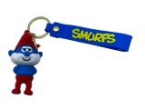 Breloc Strumf Cauciuc 7cm - Figurina Smurf Plastic - Alege Modelul Dorit! Breloc Copii Peste 3 Ani